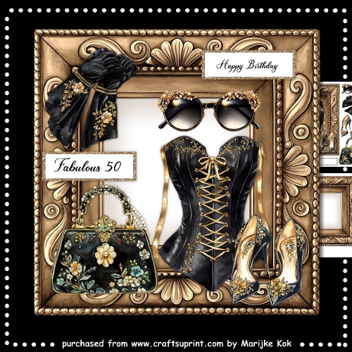 Elegant Birthday  Mini  Kit