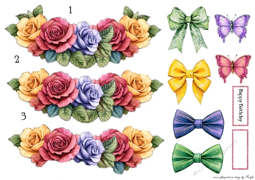 Step By Step Vintage Roses