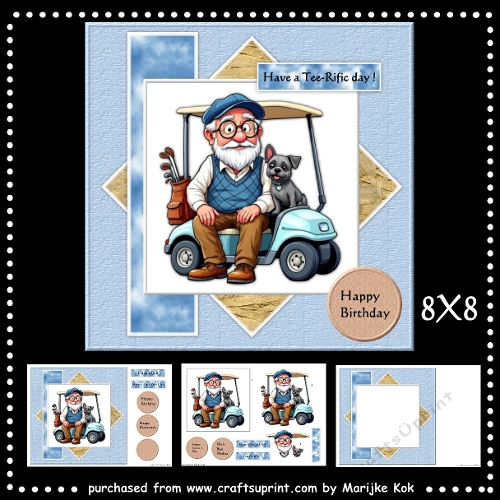 Male Card GolfMini Kit
