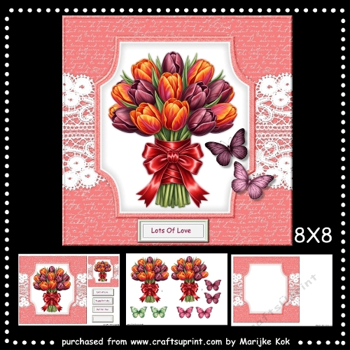 Tulips from Holland   8x8 Mini Kit