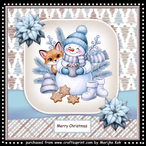cup1442157_936 - Cute Snowman & Foxy Mini Kit