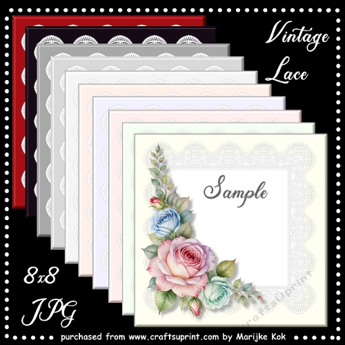 CU Vintage Lace Toppers 