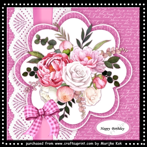 Peonies and Lace Mini Kit