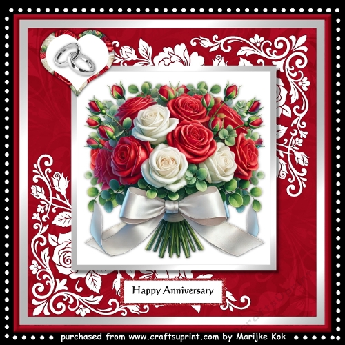 Anniversary Roses Bouquet Mini Kit