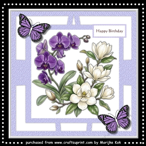 Orchids and Magnolia´s   Mini Kit