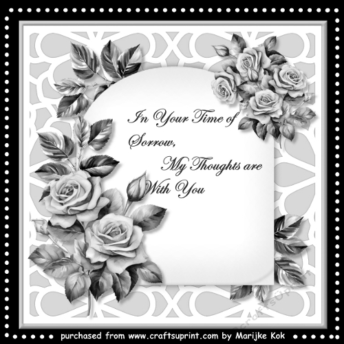 Sympathy Roses Mini Kit