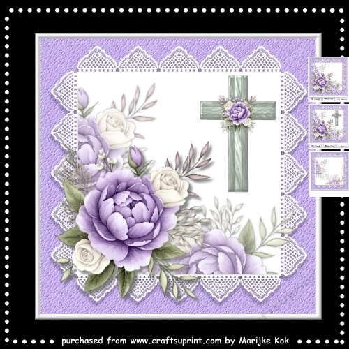 Sympathy Peonies 7x7