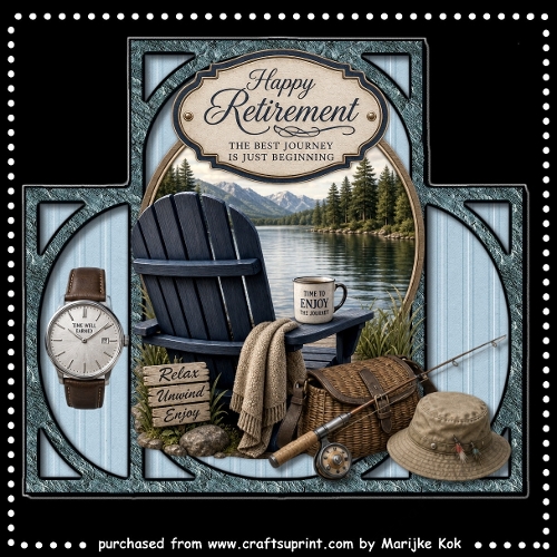 Shaped  Topper  Retirement Mini Kit