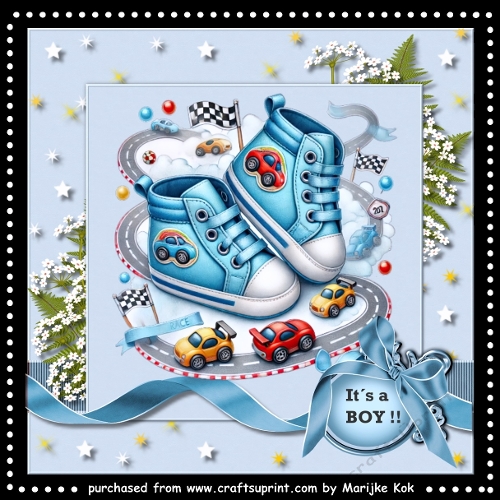 It´s a BOY  Mini Kit 5x7