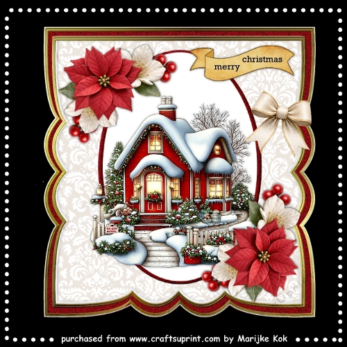 Christmas House  Mini Kit