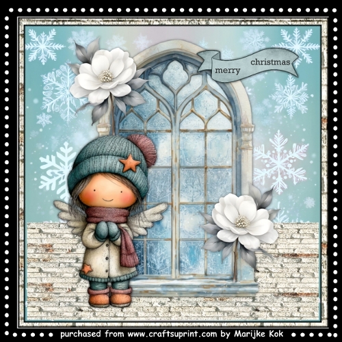 Christmas Cute   Angel  Mini  Kit