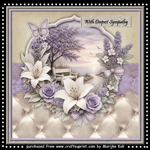 Sympathy LILIES BOUQUET Mini Kit