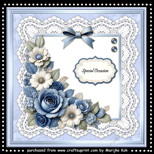 Vintage Roses And Lace   8x8 Mini Kit