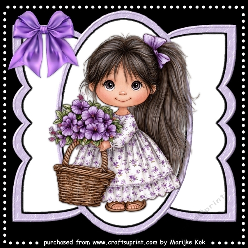 Butterfly Topper   Hibiscus Girl   Mini Kit  