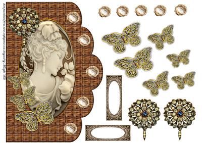 Beautiful Brown Cameo