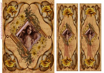 Vintage Card and Bookmarks