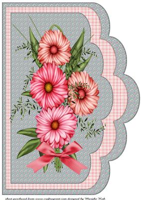Beautiful Flowers Scallop