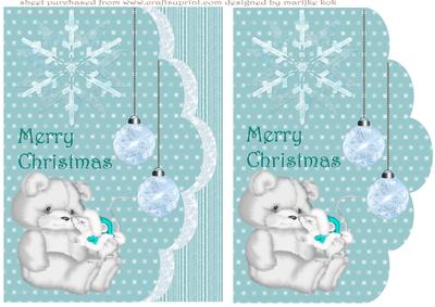 Merry Christmas Mouse Kisses