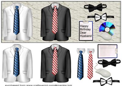 Birthday Dear Husband Large Dl