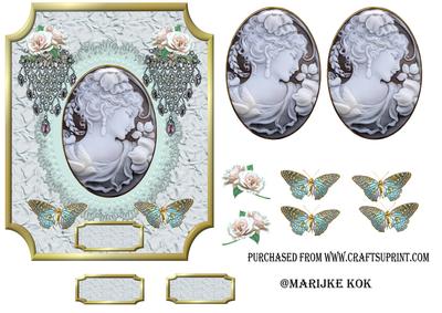 Cameo Beauty Bleu Gold