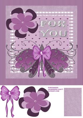 Butterfliekisses in Purple