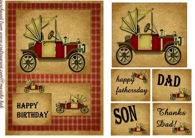 Vintage Car Male