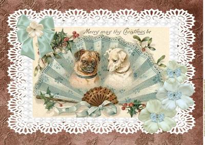 Vintage Antique Doggies A4