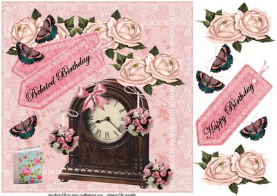 Belated Birthday in Pink