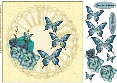 Symphony in Bleu and Cream