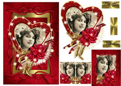 Beautiful Vintage Valentine
