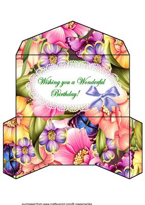 Moneywallet Floral Female