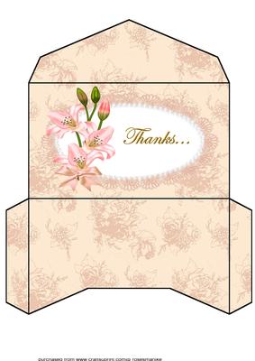 Moneywallet Thanks in Pink