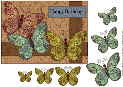 Vintage Butterflies
