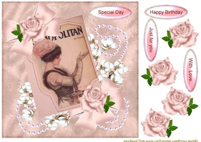 Elegant Vintage Lady