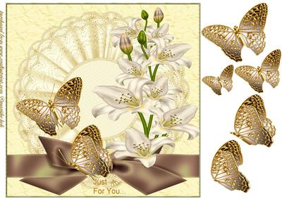 Cream and Golden Beauty