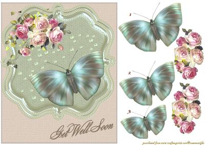 Butterflie Get Well Soon