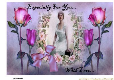 Vintage Lady A4