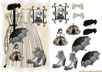 Black and White Vintage Fashion