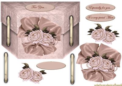 Boxcard Vintage Roses