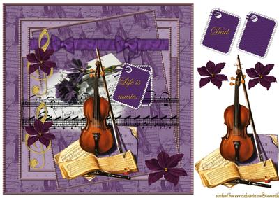 Life is Music in Purple - 