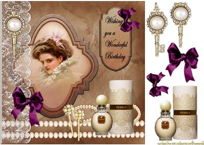 Perfume and Pearls for the Lady