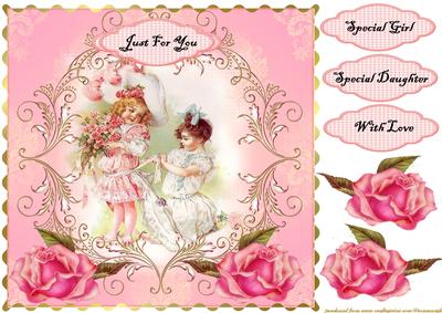 Vintage Beauty in Pink
