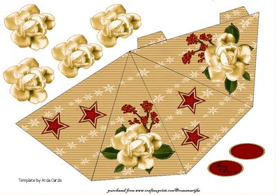 Pyramide Card Merry Christmas