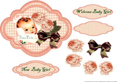 Sweet Vintage Baby Girl