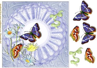 Floral and Butterflies