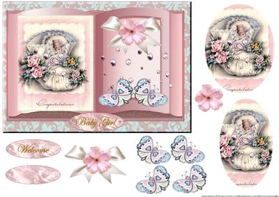 Baby Girl Book Pink
