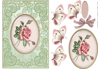 Roses and Butterflies