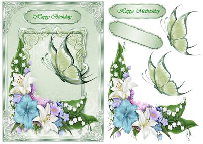 Lillies and Butterflies
