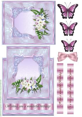 Over the Edge Floral Topper