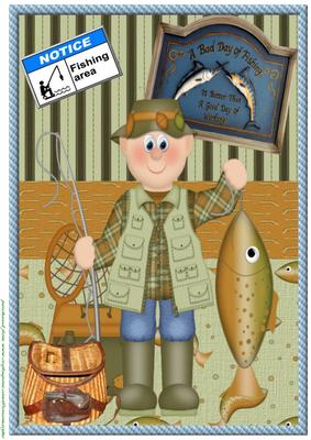 Gone Fishin A4